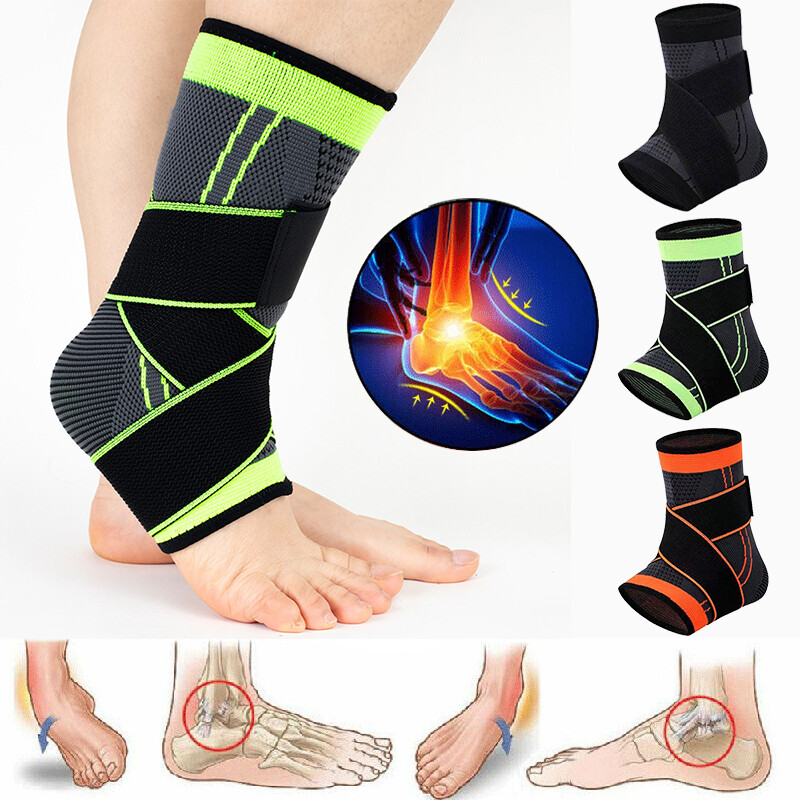 Ankle Brace Support Compression Sleeve Plantar Fasciitis Foot Pain Relief Socks