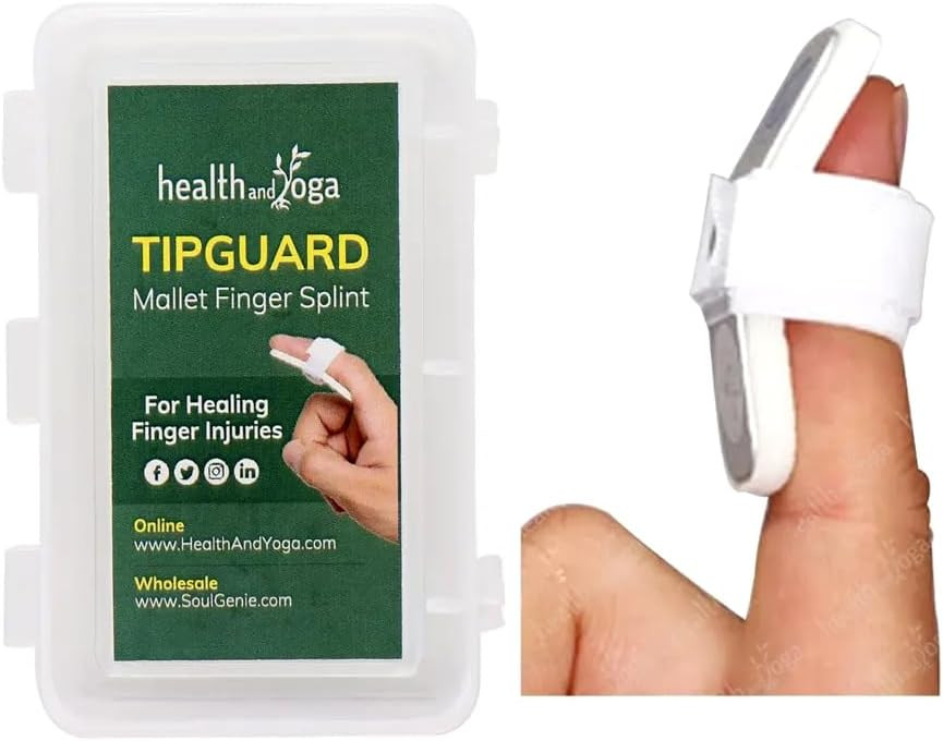 Adjustable Orthopedic Finger Splint Set For Sports Injury Recovery 2 Pieces