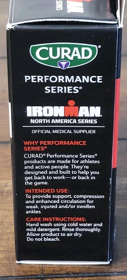 CURAD Performance Series – IRONMAN – Infrared Ankle Support, L/XL