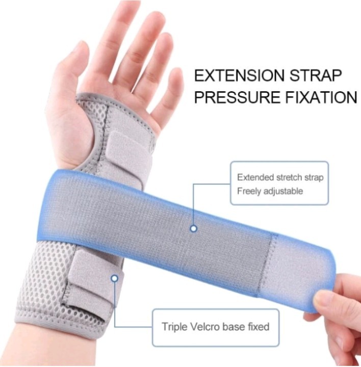 NEW Adjustable Wrist Brace for Carpal Tunnel – Night Support Splint with Comfort