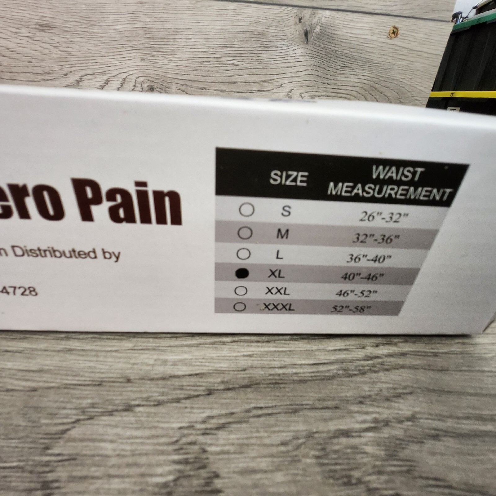 The Original Decompression Belt For Back Pain Relief Size XL Brand New!