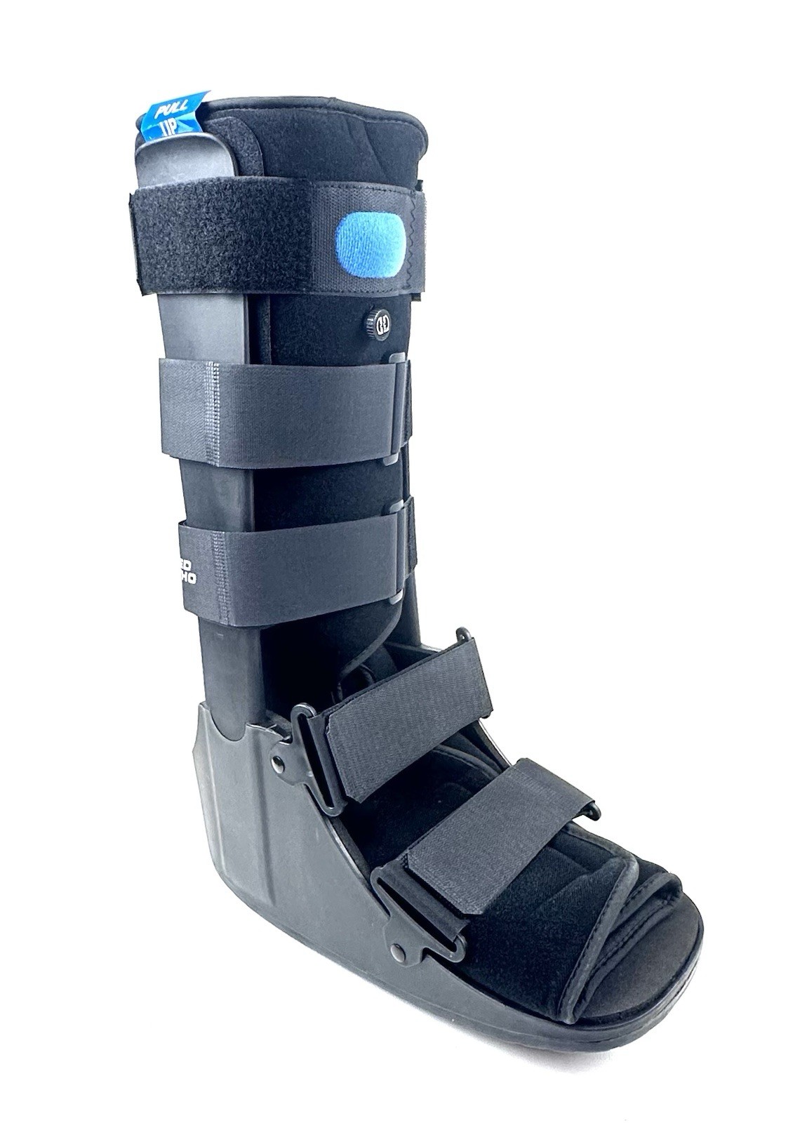 Air Cast Boot Walker United Ortho Fracture Splint, Extra Large Black XL Right HL
