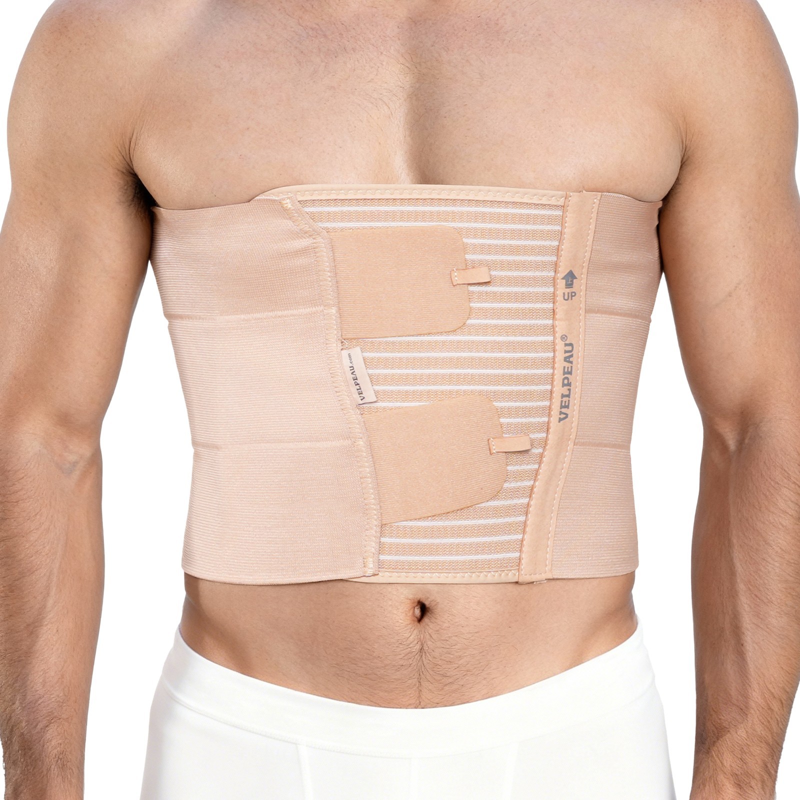 Velpeau Rib and Chest Support Brace, Broken Rib Brace, Breathable Rib Belt Men