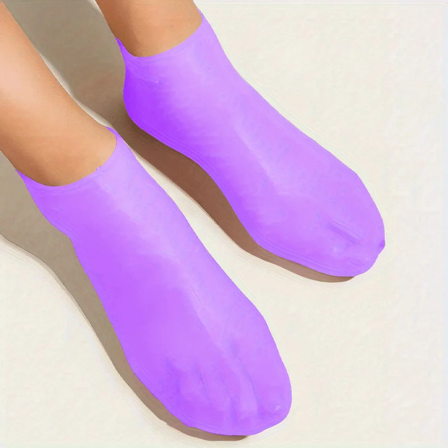 A pair of silicone foot care socks, women’s moisturizing and anti-cracking foot