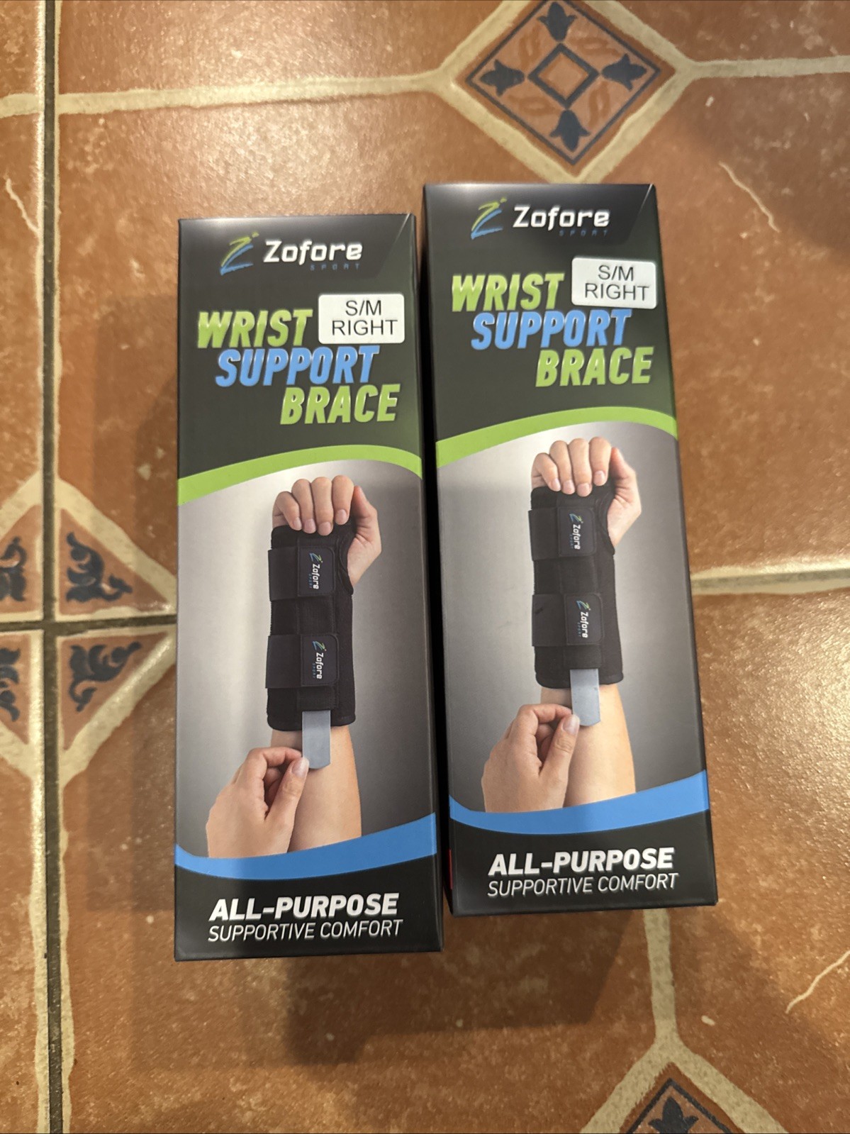 NIB Zofore Wrist Support Brace S/M Right Hand Support Carpel Tunnel NEW
