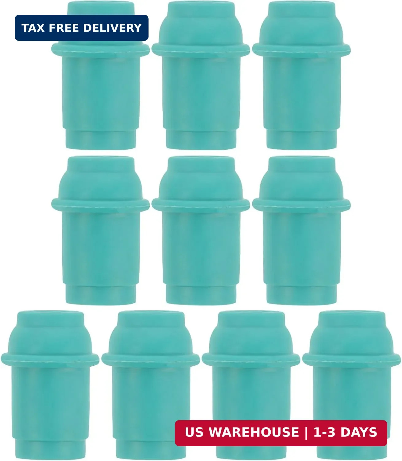 Cupping Pump Connectors 10 Pack Vacuum Nozzle Tips Compatible with Handheld Body