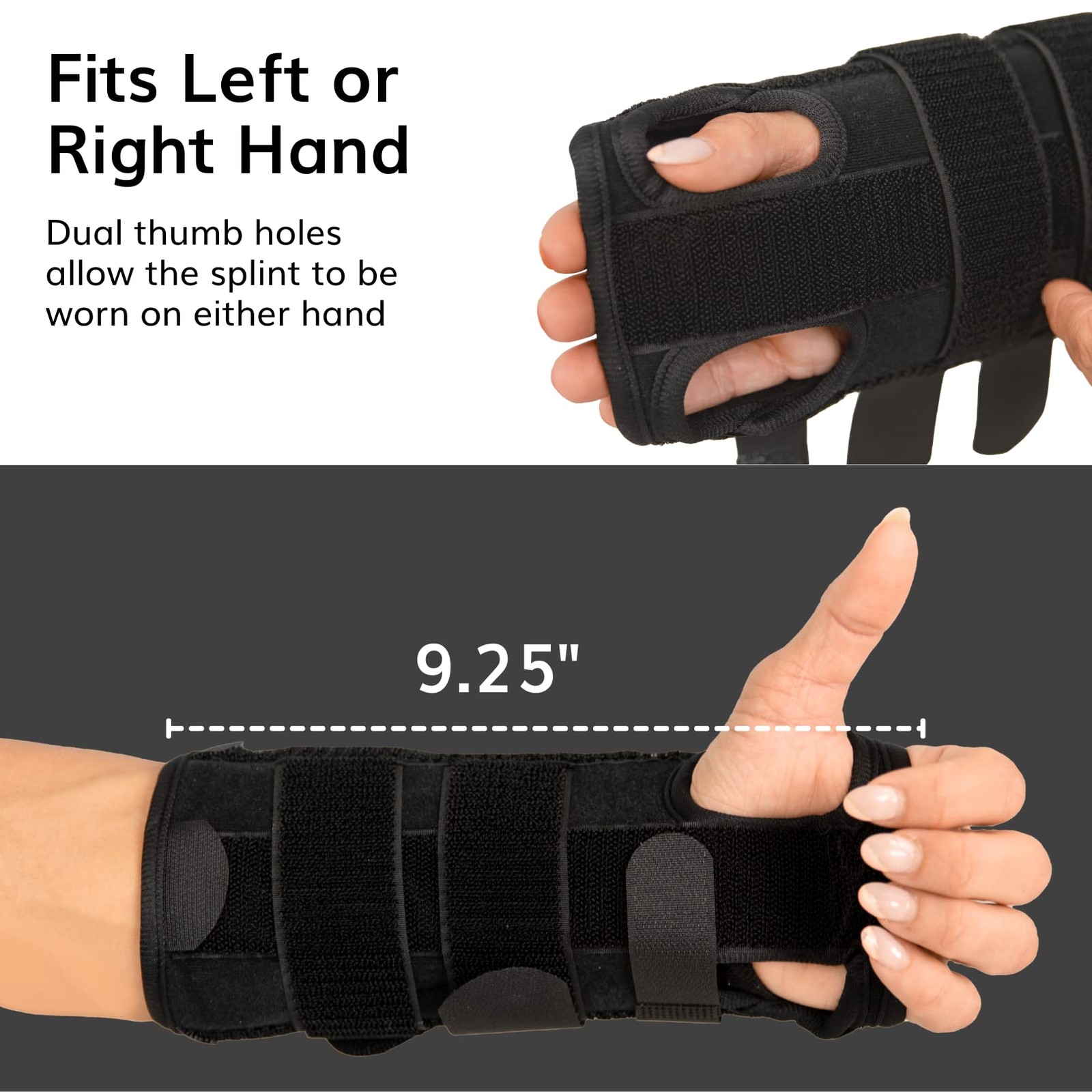 Wrist Splint Compression Brace – Volar Design for Carpal Tunnel, Fractures