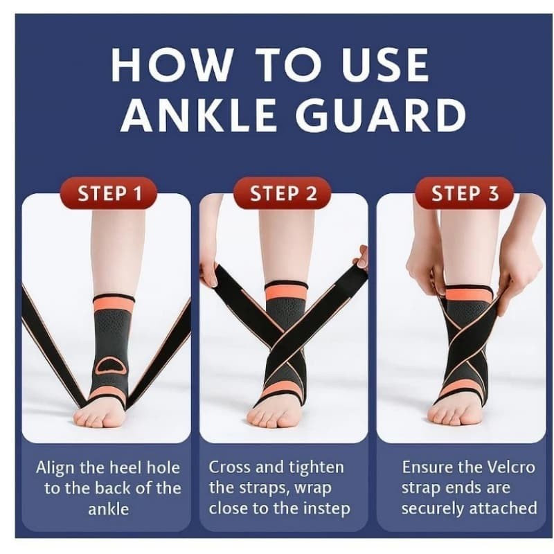 Recover X Foot Ankle Sleeve AsoIeo Ankle Brace Heel Wrap Outdoor Activities