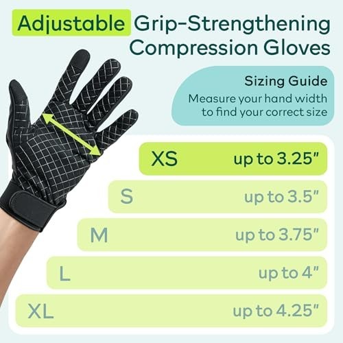Compression Gloves for Arthritis Relief, Carpal Tunnel Support, Full Finger Desi