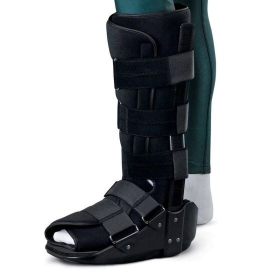 Medline Deluxe Short Leg Walker BOOT Black ORT28110MSize M NWT left or right