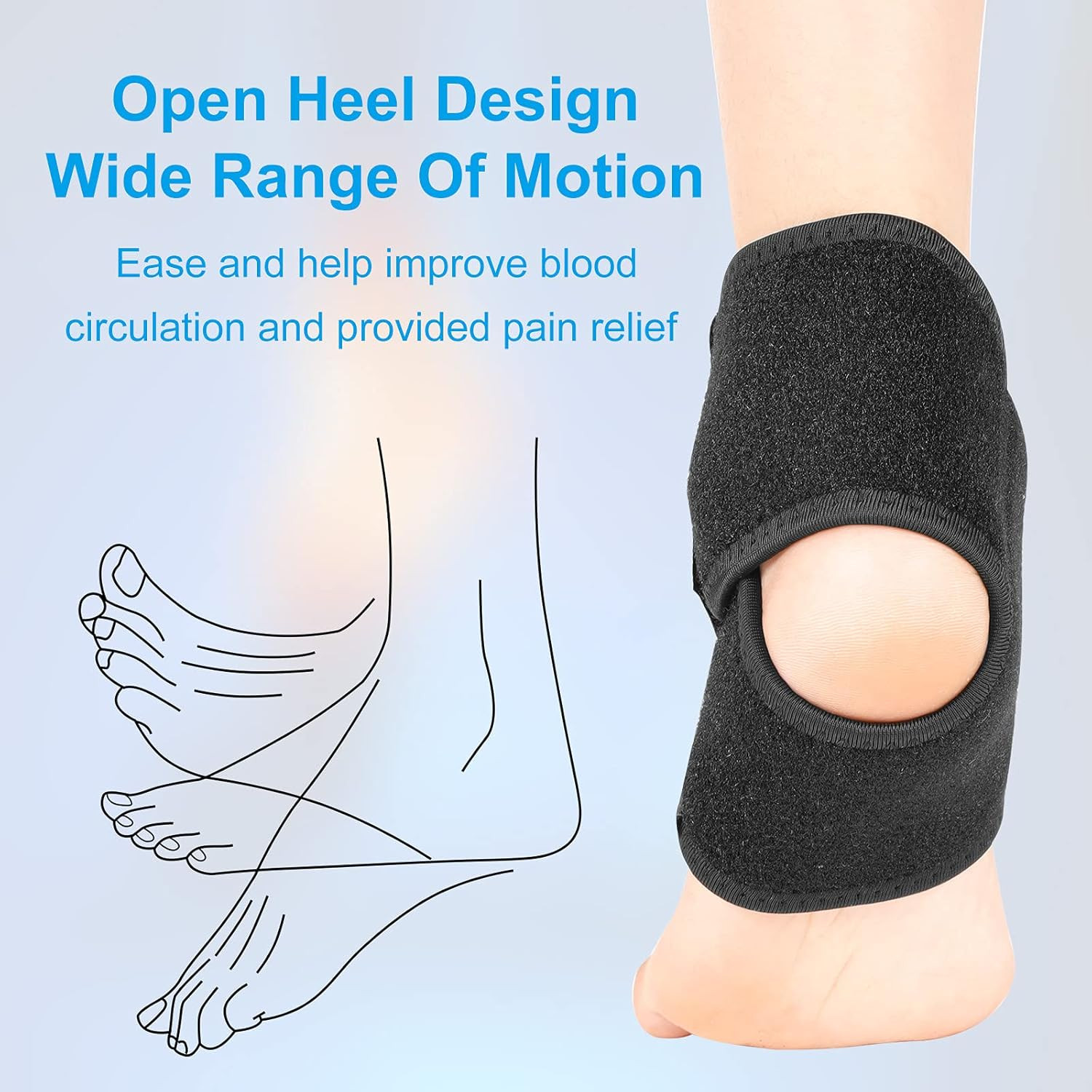 Kids Ankle Brace Supports Breathable Neoprene Ankle Stabilizer Adjustable Child