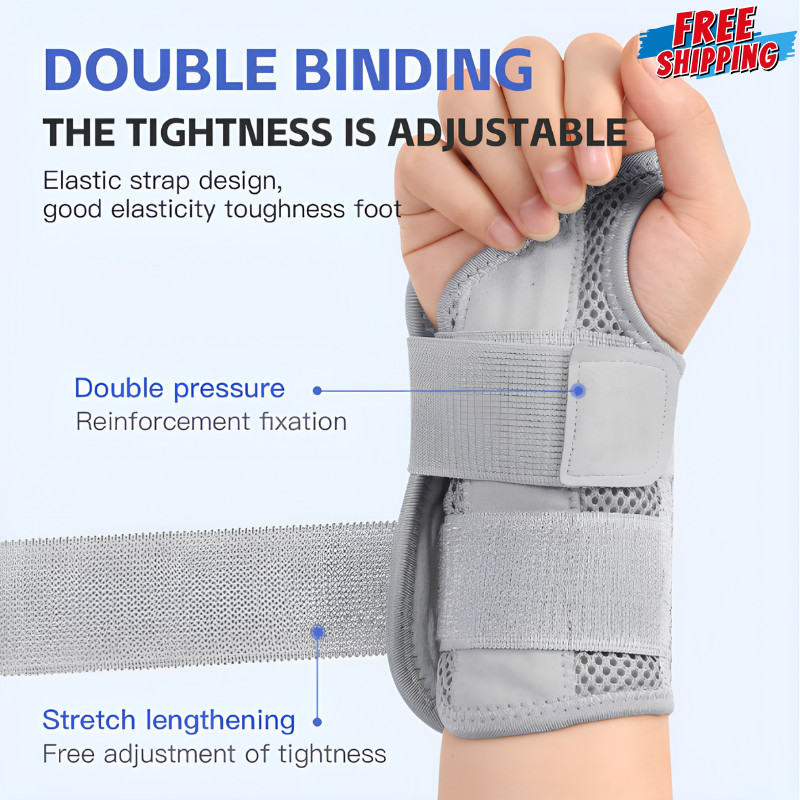 Wrist Brace for Carpal Tunnel Adjustable Splint Left Right Hand Support Brace