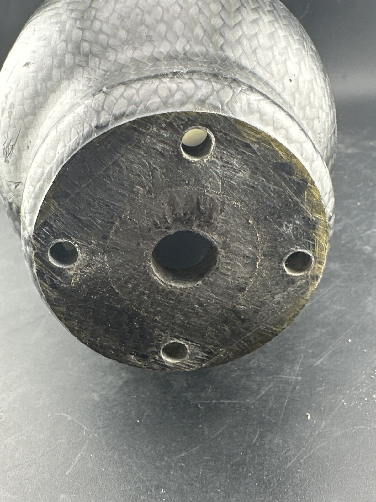 Left Prosthetic Socket. Not For Medical Use. Void For Bulldog Lock
