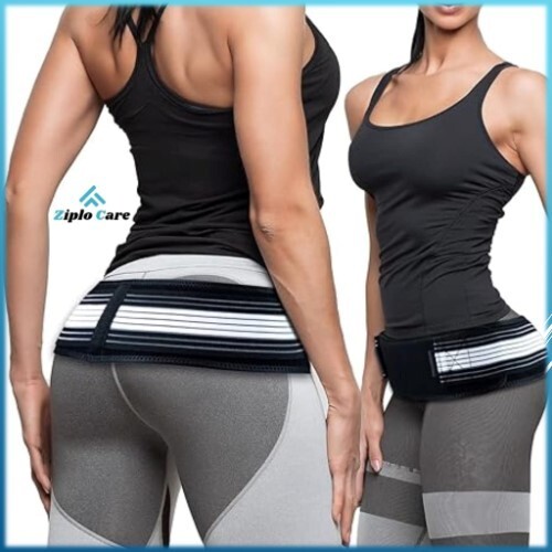 Sciatic Brace Hip Belt – Instant Relief for Sciatica, Pelvic, Lower Back, Lumbar