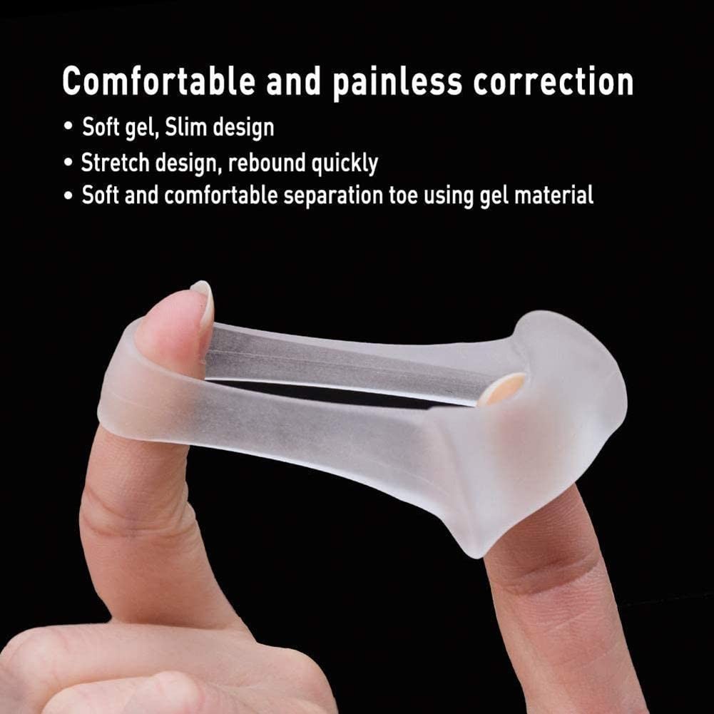 12 Pcs Toe spreader for all big toes toe separator hallux valgus