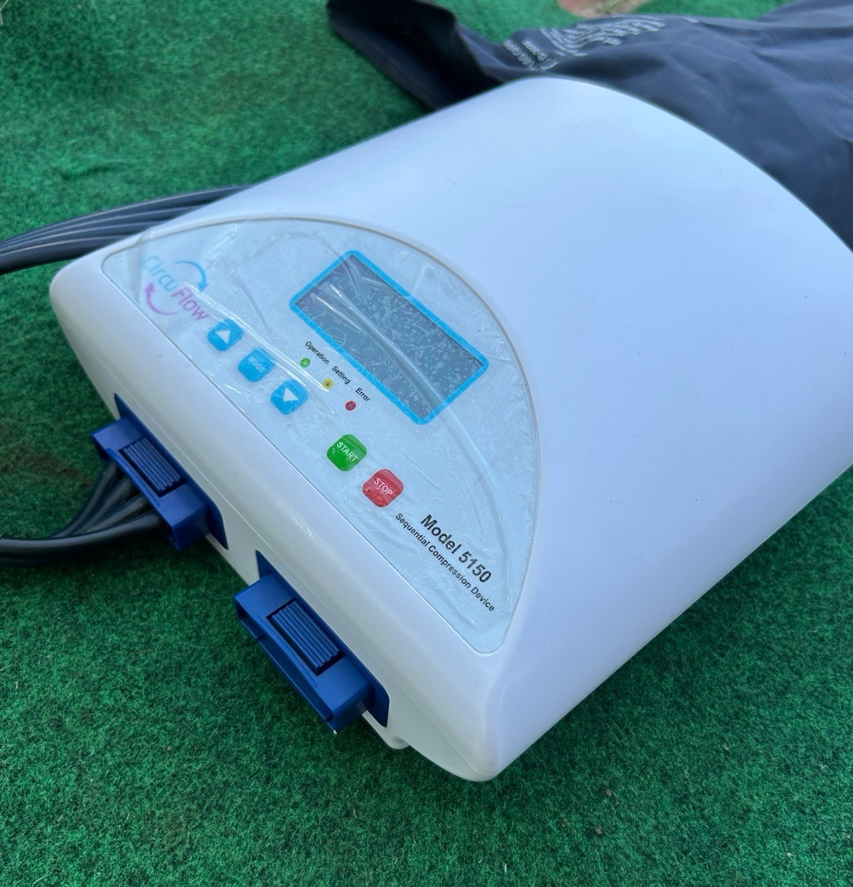 Devon CircuFlow 5150 Sequential Compression Device Pump Leg Sleeve Tested