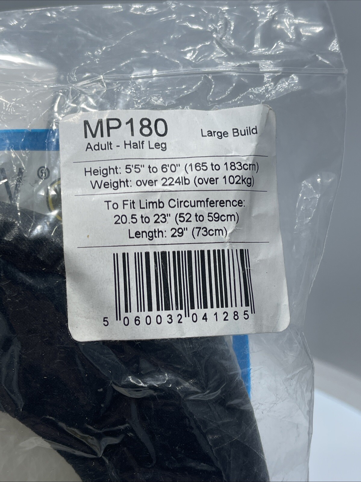 LimbO Waterproof Cast Protector MP180 Adult Half Leg Large Build -US SELLER