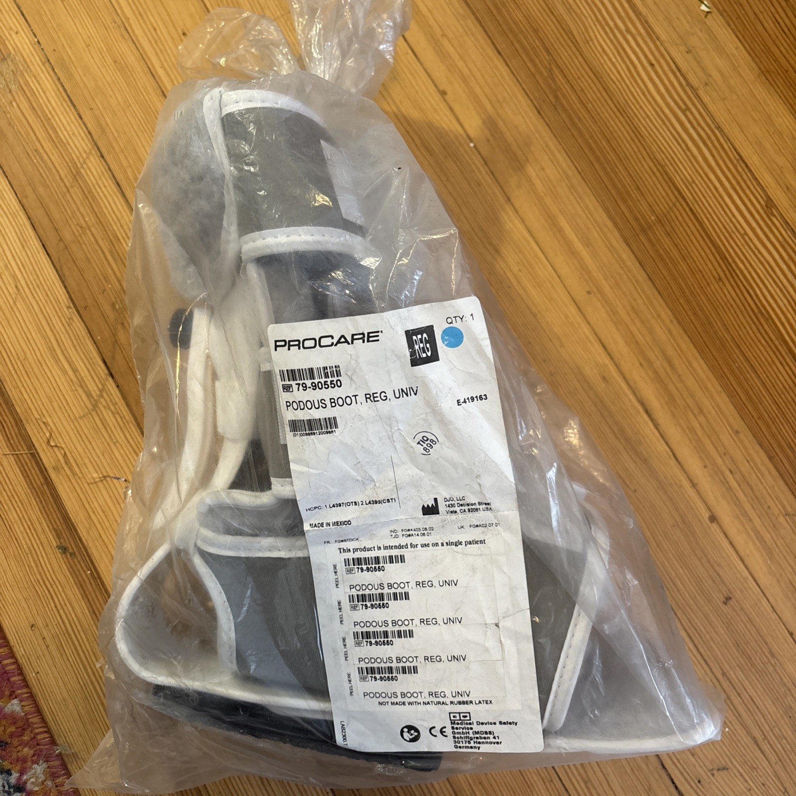 NEW Procare 79-90550 Podous Boot, Regular, Universal Left or Right