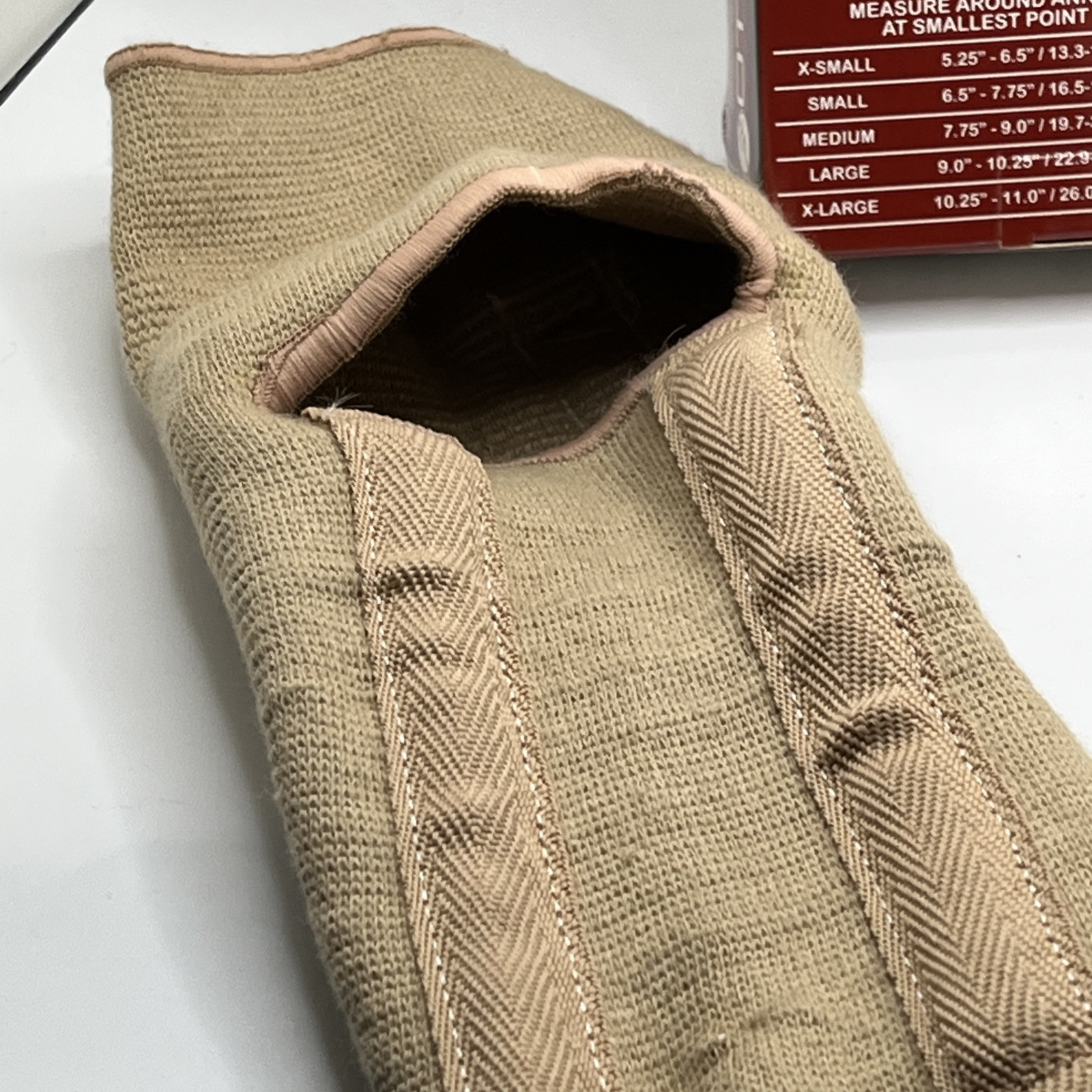 OTC Ankle Support w Spiral Stays Size Small – New Opened Box/Has Box Damage