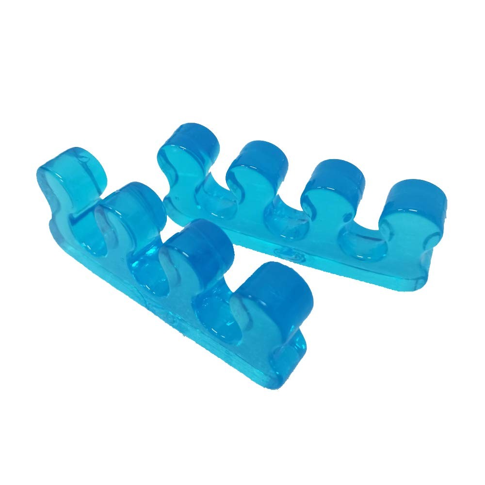One Pair Yoga Toes Blue Toe Stretcher & Toe Separator Stop Foot Pain and Boost A
