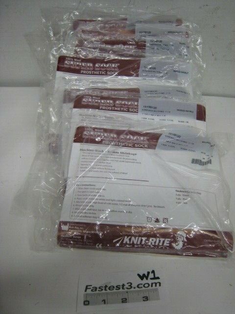 Super Sock Prosthetic Sock 1S15B120 7 x 3 x 4 x 20 Pack of 22