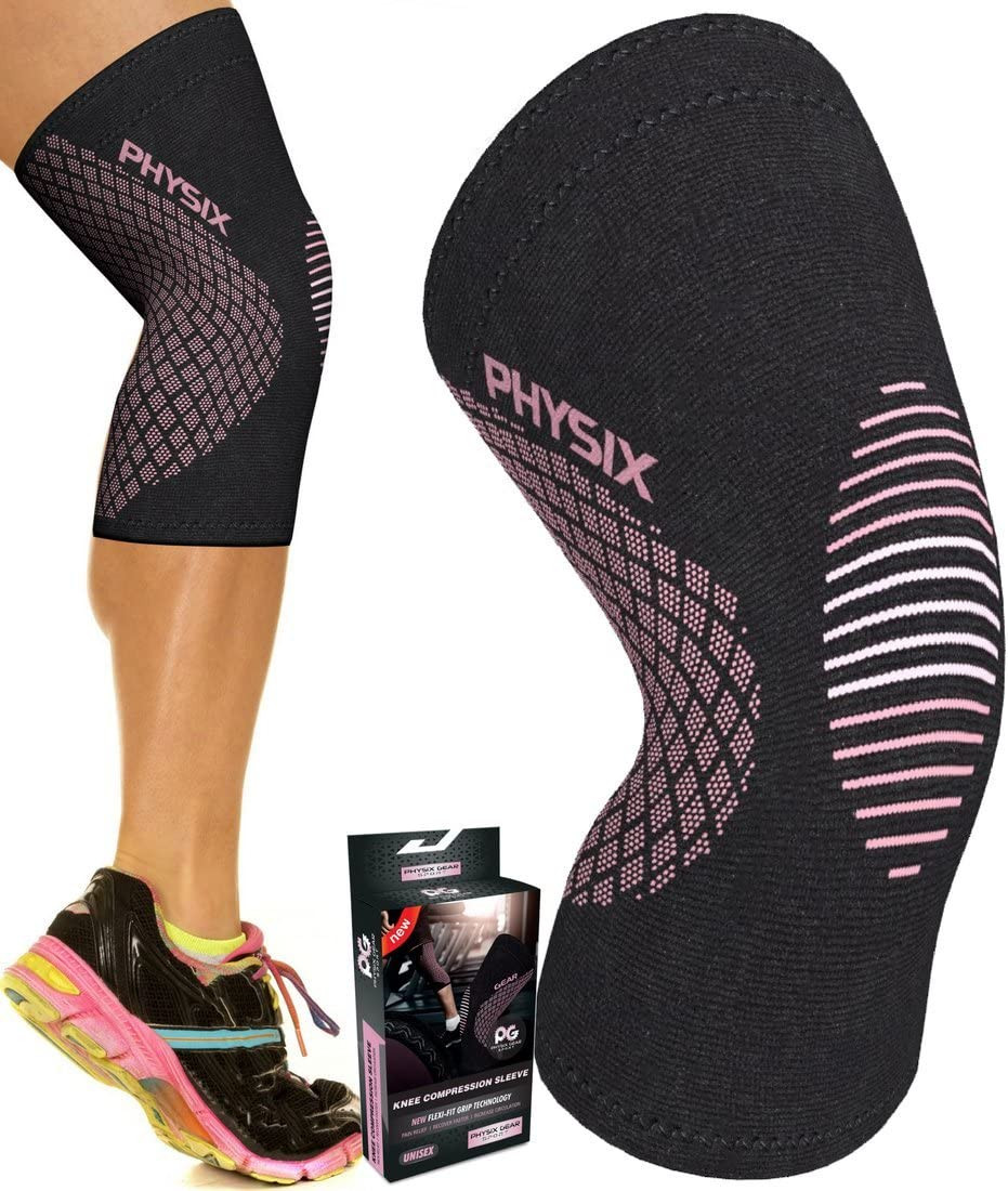 Best Compression Knee Brace for Walking, Running, Gym Basketball Workout Sports