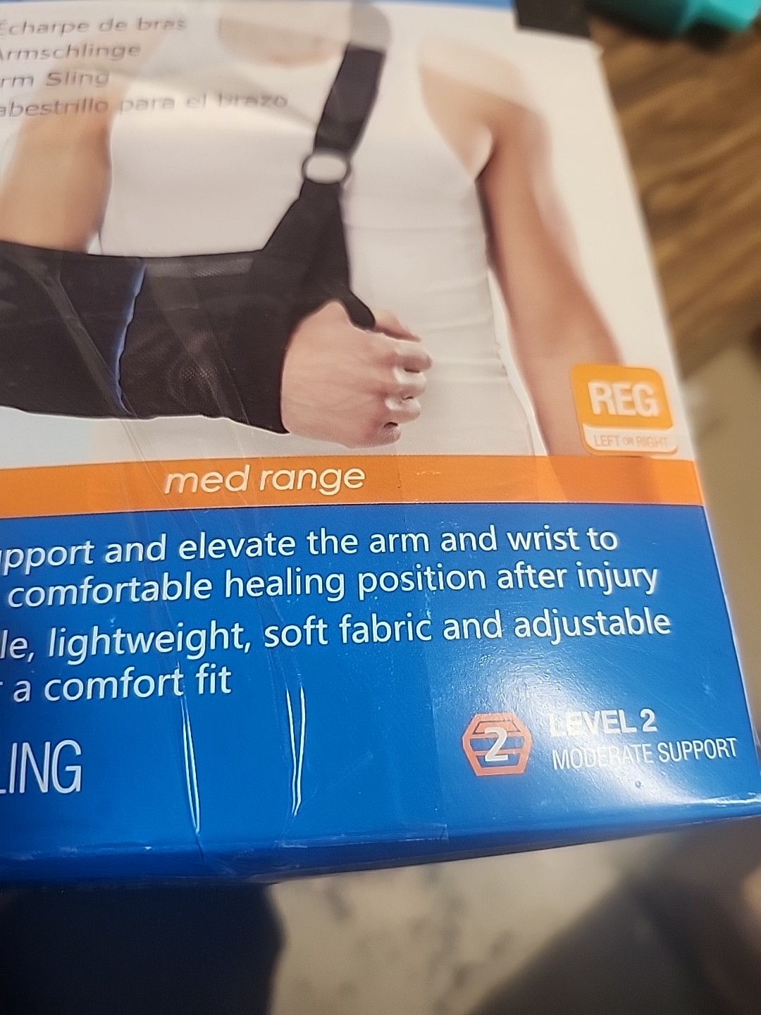 Comforband Arm Sling Lightweight & Breathable MedicalReg Left Or Right Level 2
