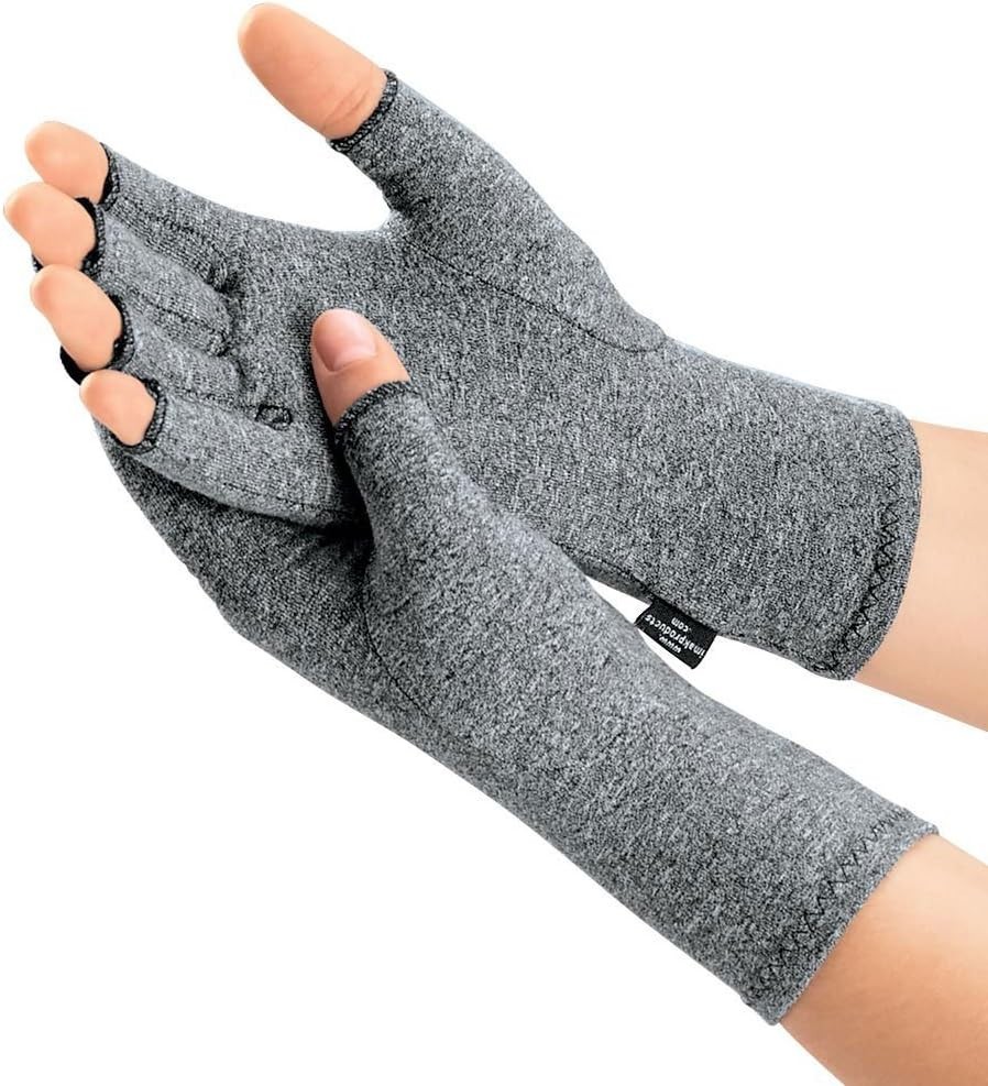 Compression Arthritis Gloves – Fingerless, Support for Joint Pain & Circulati…