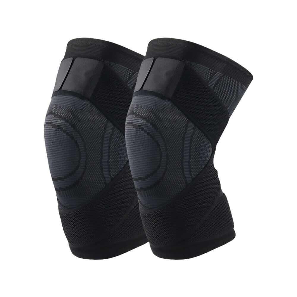 Knee Support Compression Sleeve Meniscus Brace Strap Joint Pain Relief Arthritis