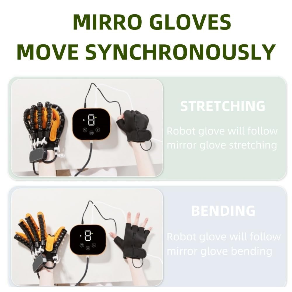 Adjustable Rehabilitation Robot Glove for Stroke Recovery & Finger Strength