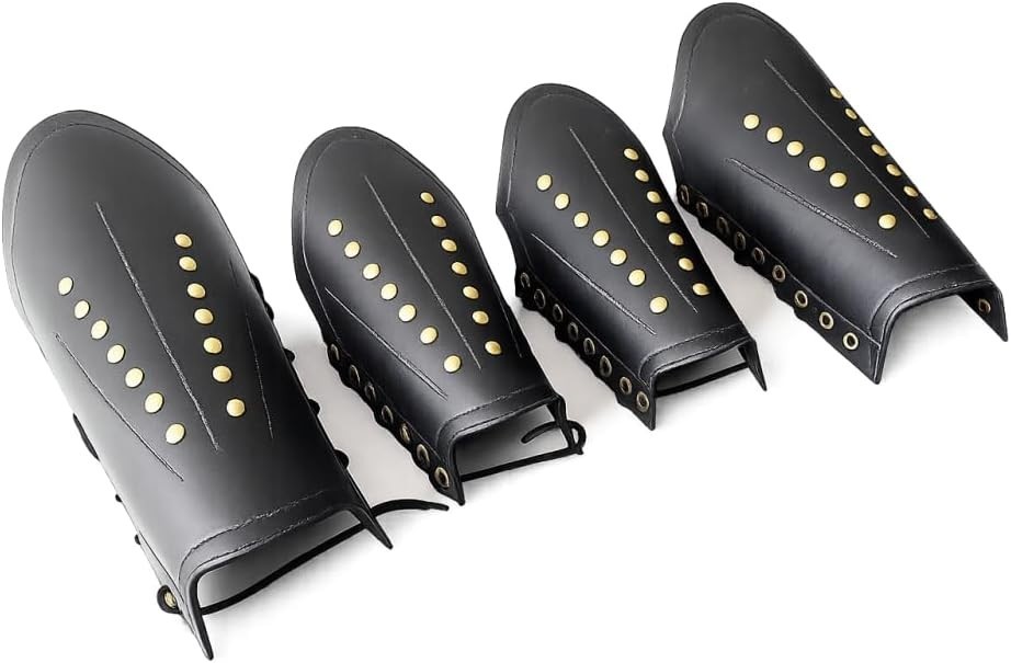 Roman Leather Greek Armor Vambrace ARM Guard Leg GURD Replica PRO Rustic