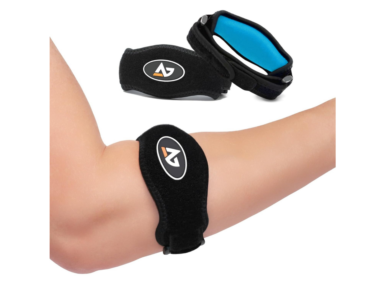 Tennis Elbow Brace (2 Pack) for Tendonitis, Forearm Brace Support Band