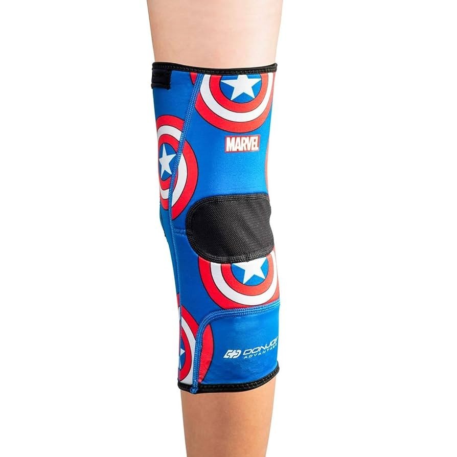 DonJoy – Marvel – Kids Knee Support Brace – Child Size, Patella Open Knee Sleeve