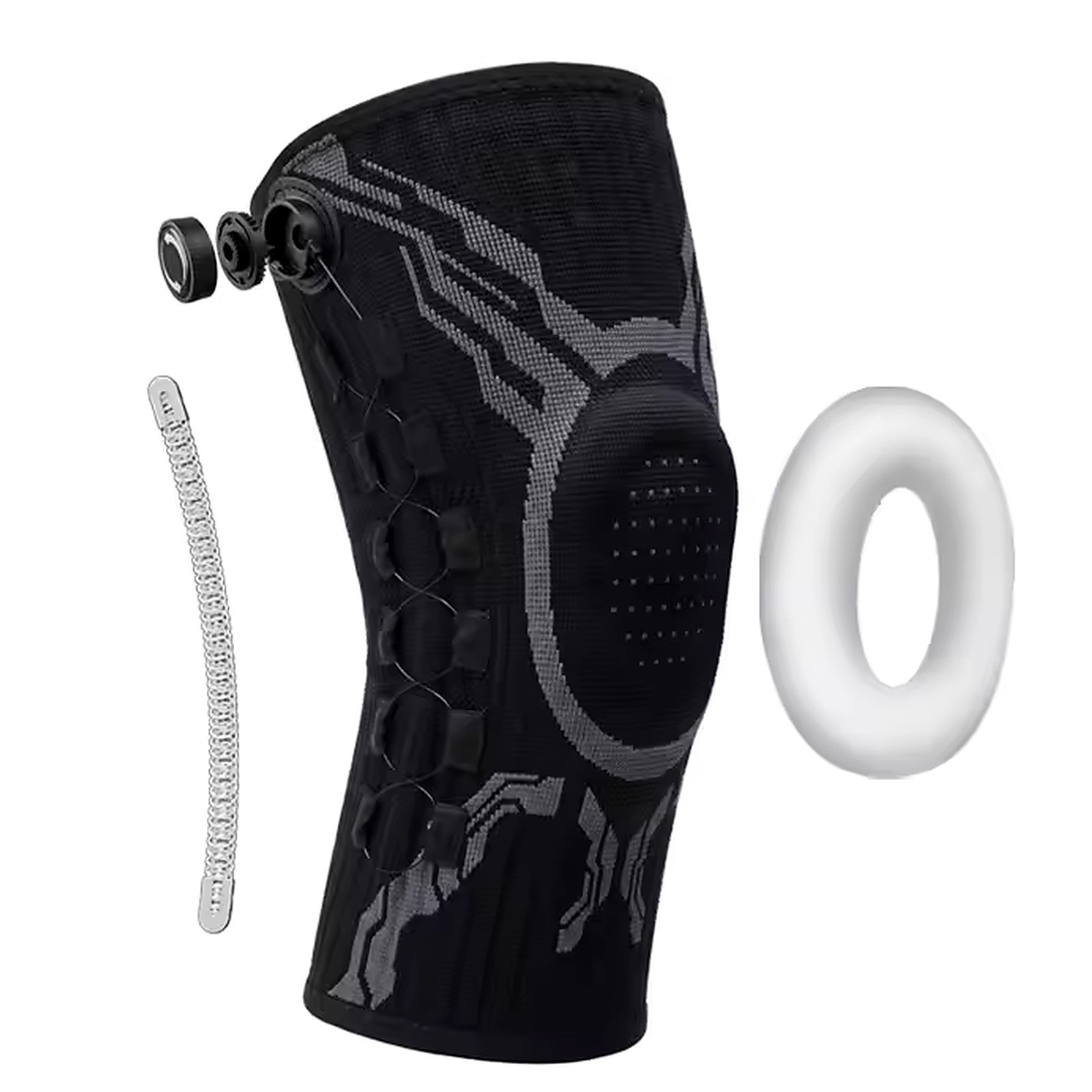 Smart Knob-Type Knee Brace Spring Support Patella Stabilizer Compression Sleeves