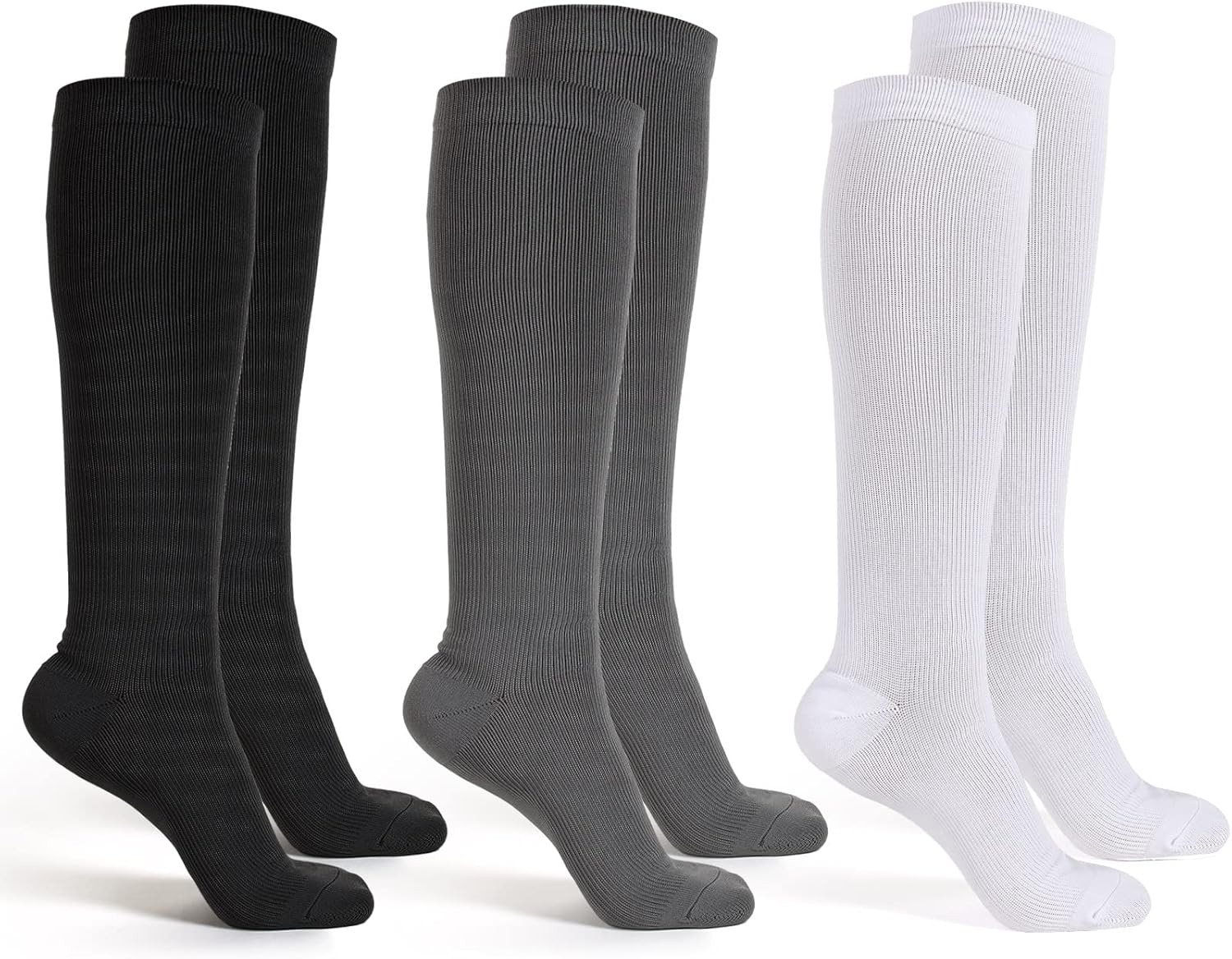 3 Pair Replacement Sock Liner Walking Boot Sock for Compression Cast Boot Walker