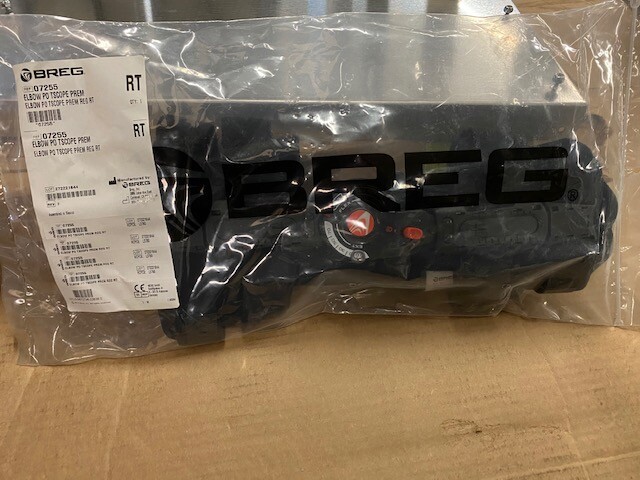BREG Elbow Po TScope Prem Reg RT 07255 Eight Elbow Brace