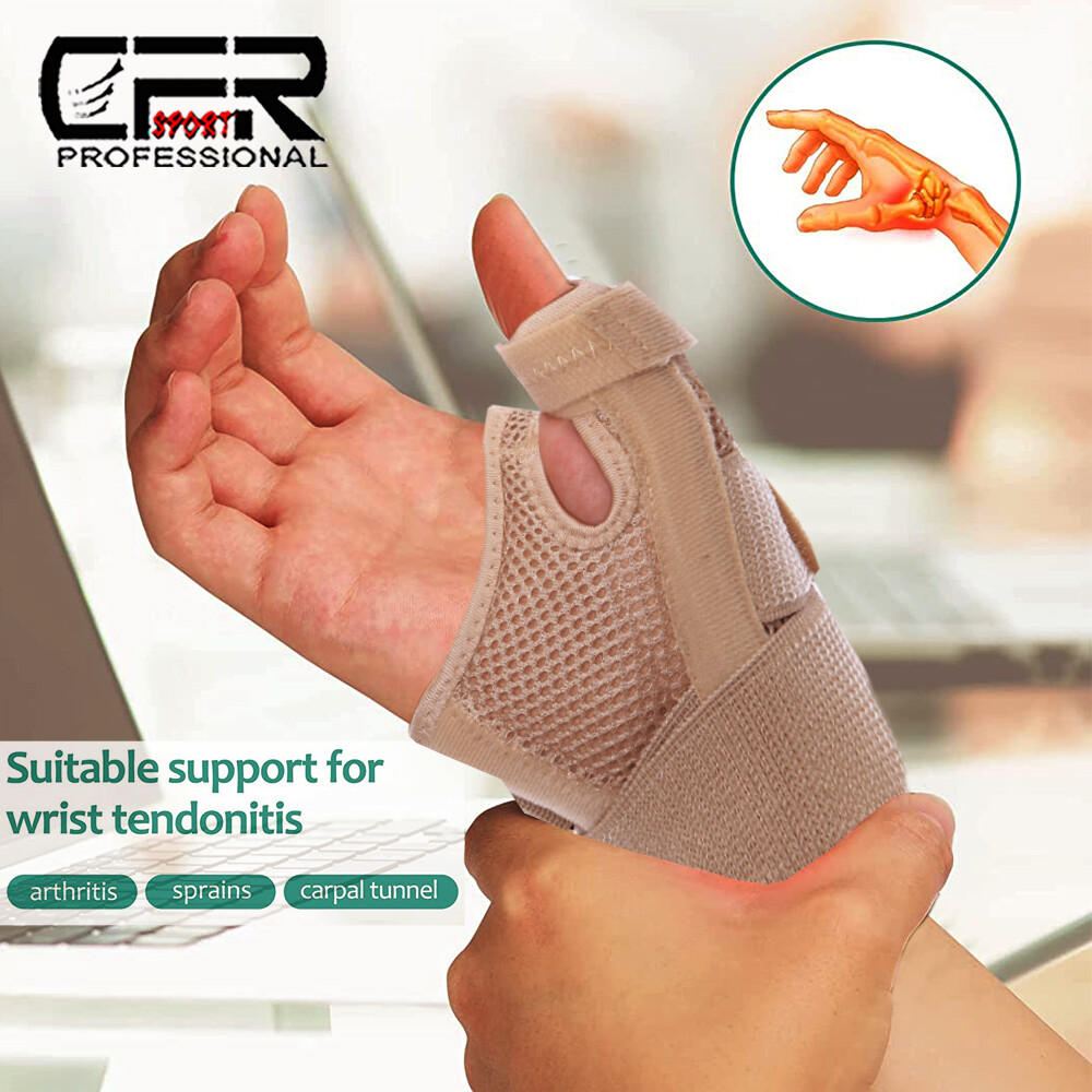 Thumb Wrist Support Brace Splint Carpal Tunnel Sprain Arthritis Left Right Hand