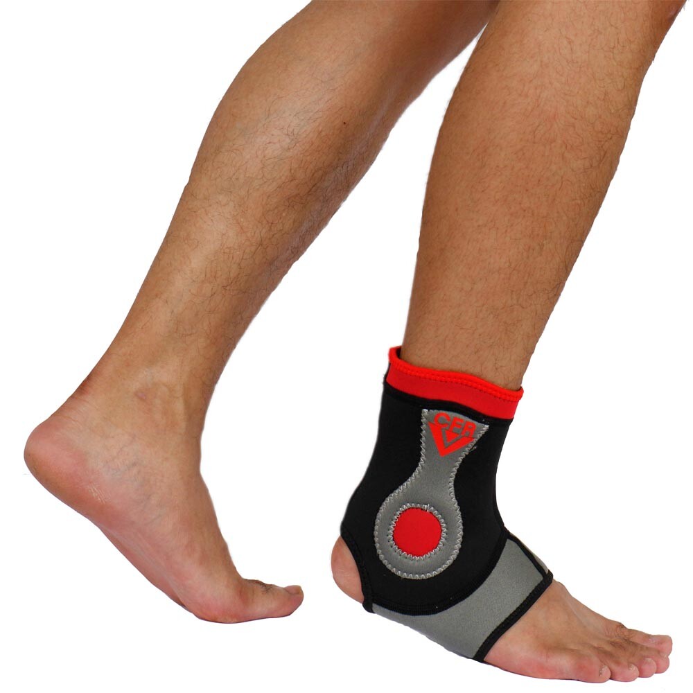 Copper Compression Ankle Support Brace Foot Sleeve – Plantar Swollen Pain Relief