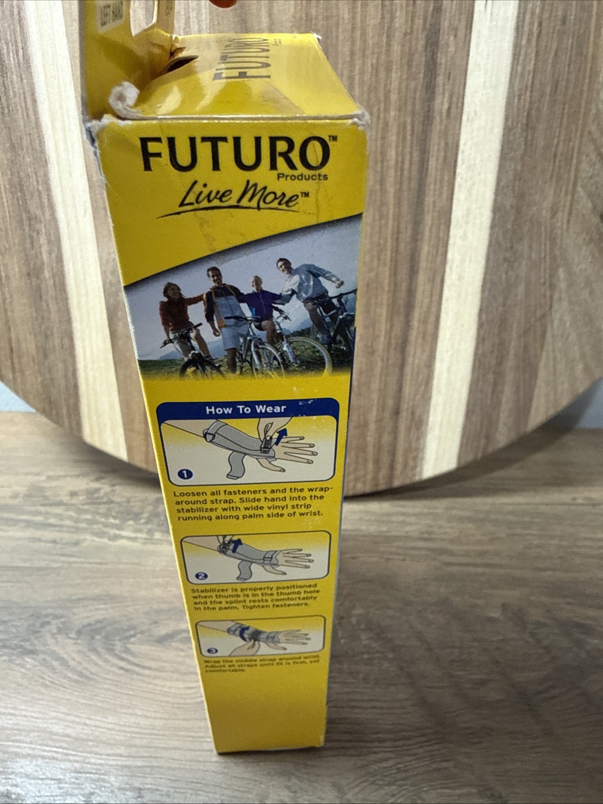 FUTURO WRIST STABILIZER SIZE SMALL MEDIUM LEFT FIRM Stabilizing Support 09144