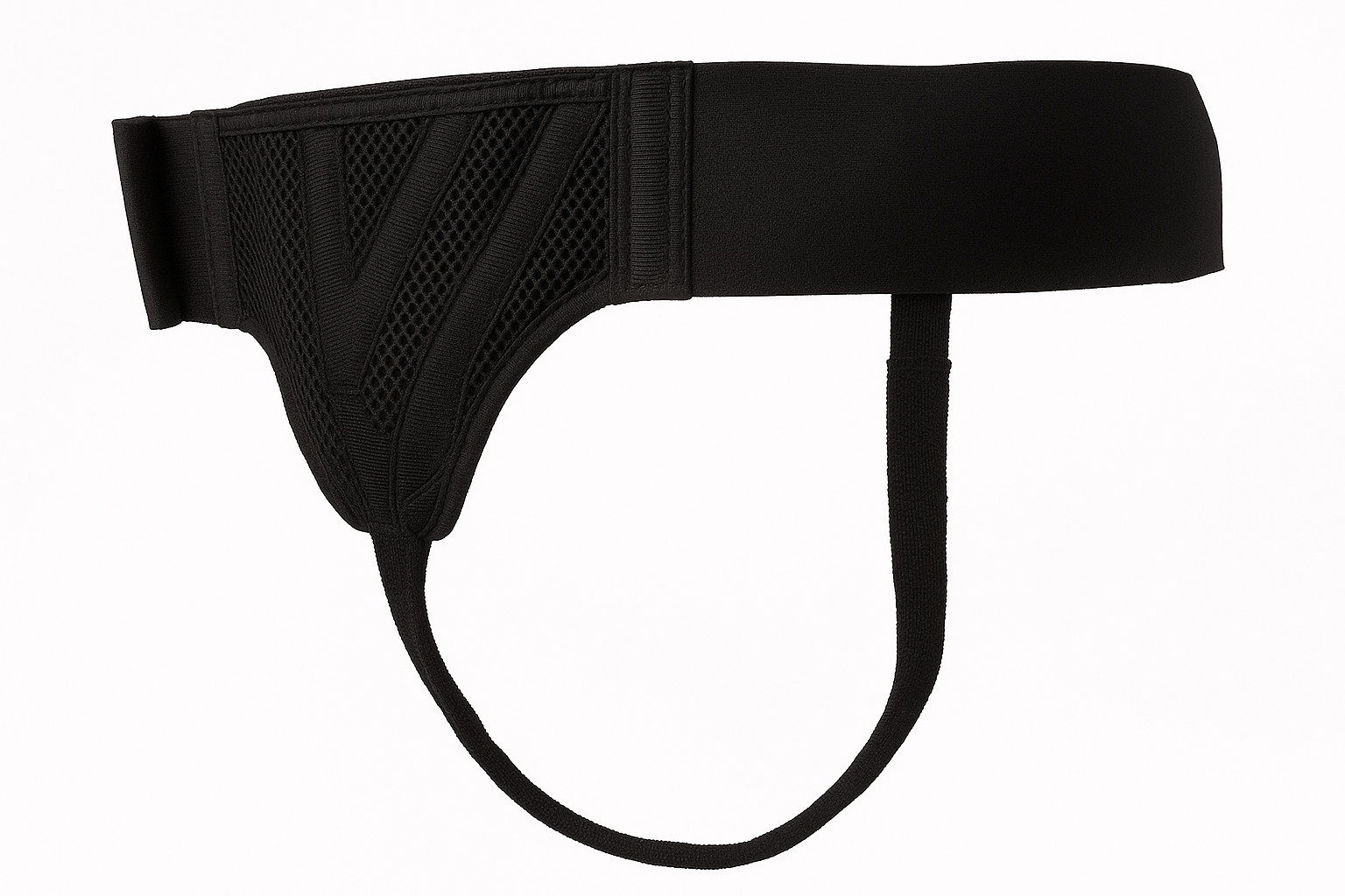 AT Surgical Left Side Inguinal Hernia Truss Support Straps Groin Belt with Band