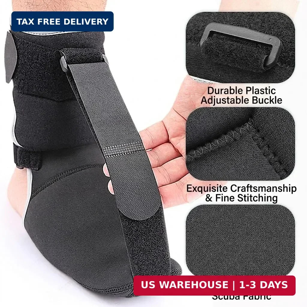 Plantar Fasciitis Night Splint for Women Men, Adjustable Day Night Foot Brace So