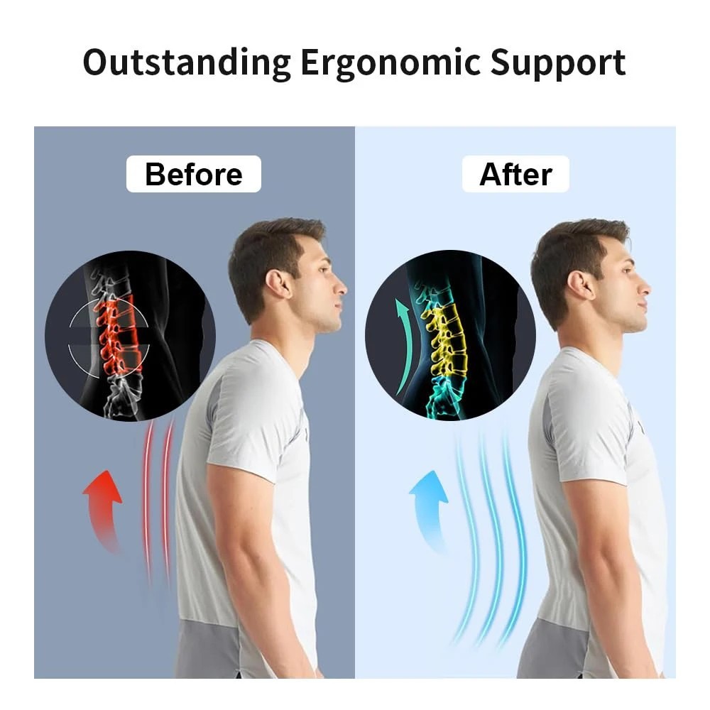 Adjustable Lower Back Brace Lumbar Support Waist Belt For Men Women Pain Relief