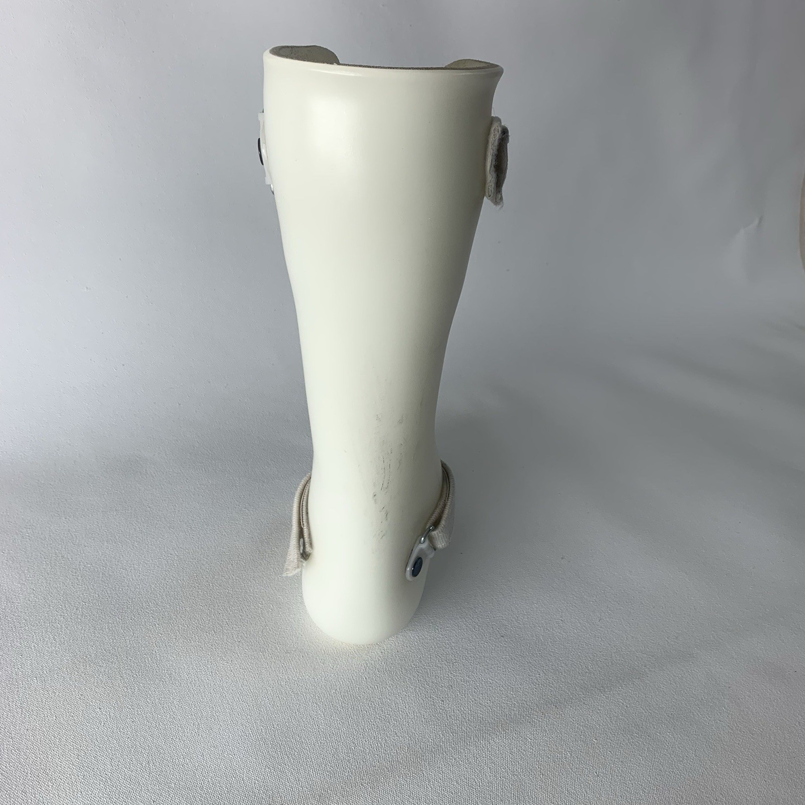 AFO Brace Ankle Foot Orthosis Thermoplastic Foot Drop White Left