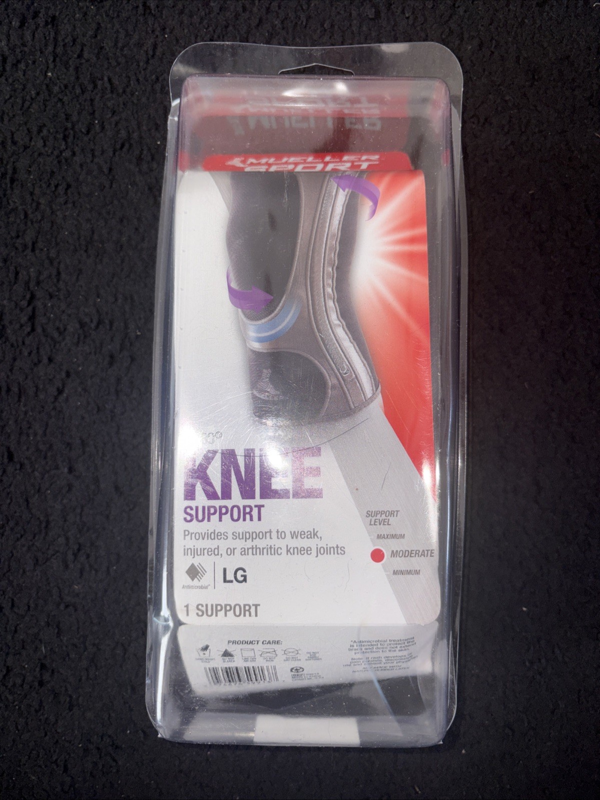 Mueller Sport Care Hg80 Knee Support Size Large New In Box