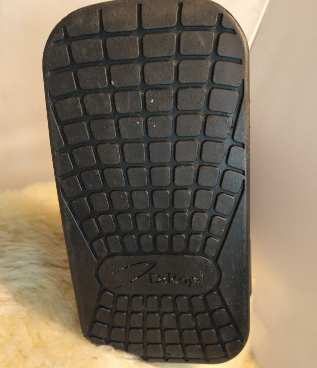 DEROYAL MEDICAL WALKING AIR CAST BOOT LEG ANKLE BRACE w/AIR PUMP SIZE SMALL