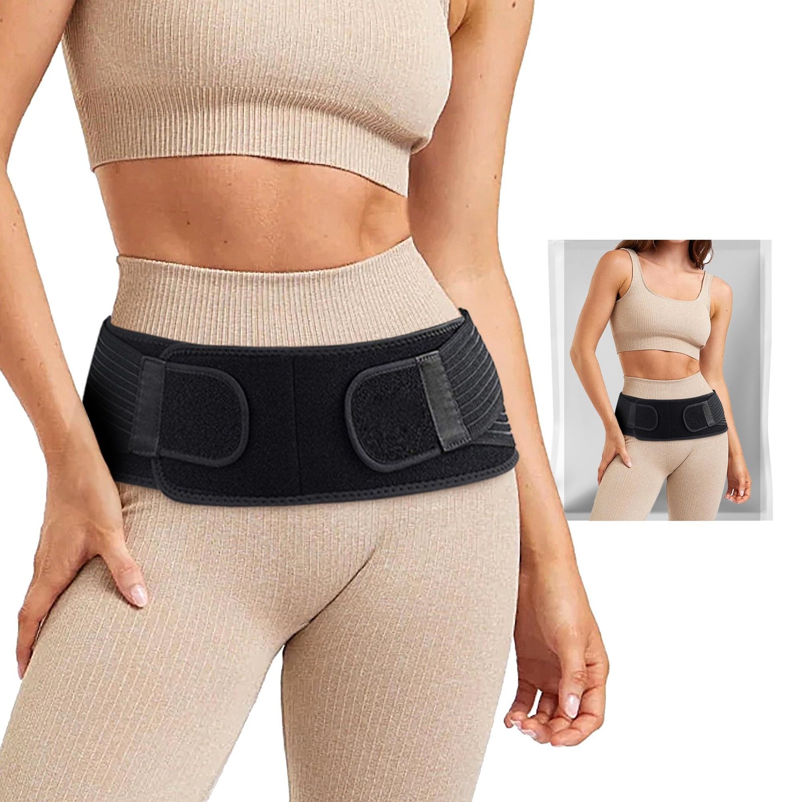 Back Brace for Lower Back Pain Women, Sacroiliac Hip Belt, Si Joint Belt for …