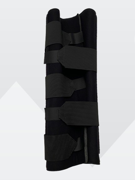 RCAI Adult Breathable Adjustable 20″ Black Economy Knee Immbolizer