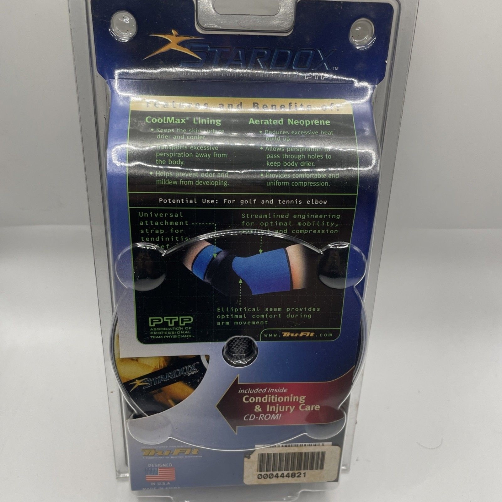Elbow Support Brace Lot 2 Compression Strap Tennis Golf Pain Relief New Sealed