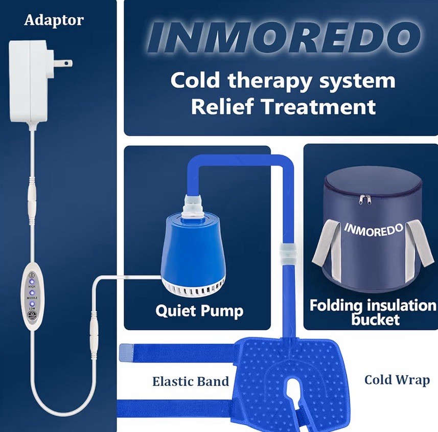 Inmoredo Cold Therapy Machine, Programable Ice Therapy Machine, for Knee Repl…