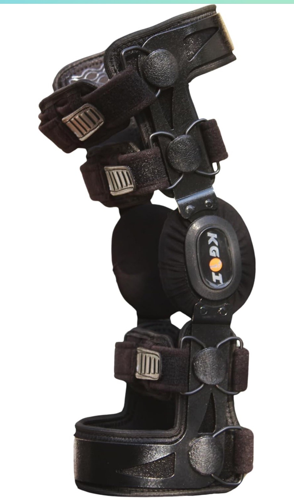 KGOI Sportz X-Pro Knee Brace for Men & Women – Knee Support [Black Size 4]